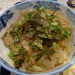 伊勢屋 砂おろし - づけ丼のアップ