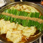 大阪 もつ鍋 PLay - もつ鍋　醬油味