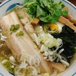 麺屋ひょっとこ - 2018年6月 和風柚子焼豚麺+若布　930+110円