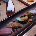 いさば寿司 - １３貫盛りの別皿