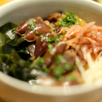 立場割烹 SSAW - 皐月の贅沢御膳 1000円 の富山産蛍烏賊の炊き込み飯