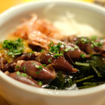 立場割烹 SSAW - 皐月の贅沢御膳 1000円 の富山産蛍烏賊の炊き込み飯