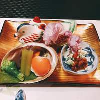北新地 湯木 本店 - 八寸❣️色鮮やかで可愛い(*´꒳`*)