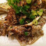 築地寿司清 - 鯛皮の炙り