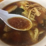 寿ラーメン - 暗黒スープ（笑）