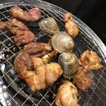 蔵しっく  - はまぐり  やきやき  ひらけ〜