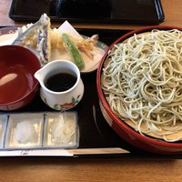 そば会席 立会川 吉田家 - 天ざる(お蕎麦大盛+200円) 1,900円
                #2018.06