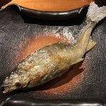 旬席　ふみ - 季節の一品、鮎の塩焼き