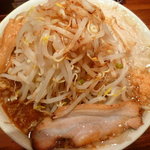 ラーメンとスタミナ丼　直成 - 大盛りラーメン（野菜増し）