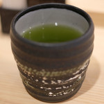 赤坂 すし 秀 - 緑茶