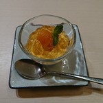 彩懐石 わらび高砂 - 杏ジュレ