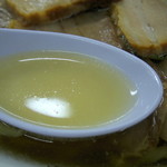 坂内食堂 - 2018年6月　綺麗なスープ