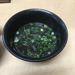 三谷製麺所 - 冷やし醤油 つけ汁
