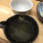 三谷製麺所 - スープ割