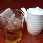 玉蘭 - 紹興酒のロック　500円。