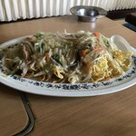 岐阜屋 - かた焼きそば大600円