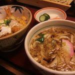 ばんどう太郎 - 海老ヒレカツ丼セット