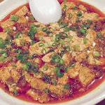 栄児 家庭料理 - 麻婆豆腐＠栄児