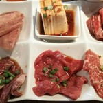 Yakiniku Seikouen - 5種類のお肉