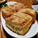 よし半 - 栃尾油揚げ納豆焼き