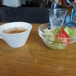 azito - スープ+サラダ