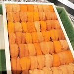 天麩羅 巽 - 追加の雲丹が登場