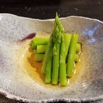 食助 - アスパラのおひたし