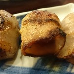 酉や 喜兵衛 - 豚肉トマト巻き。カリッとじゅわっと旨い(*^^*)