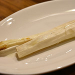 ピッツェリア・エ・バール・レガーメ - マリネな白アスパラガスは父の日だから食べて？意味解んないし