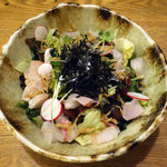 Uotake - 名物魚武サラダ