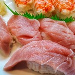 誠寿司 - マグロにぎり(ハーフ)