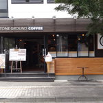 STONE GROUND COFFEE - 店舗外観