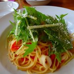 Pizzeria＆Wine Bar Luna Lucca - 夏野菜のペペロンチーノ