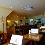 Pizzeria＆Wine Bar Luna Lucca - 厨房の中央にはピザ釜が鎮座