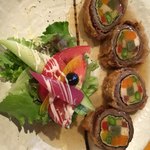 ZOO - 生麩と9種野菜の和牛巻き