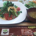 あぐりかふぇC's - 野菜たっぷりパスタセット850円