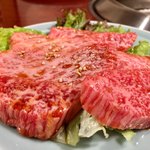 焼肉 静龍苑 - カルビ　1,500円