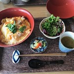 Toriou - 【国産鶏の親子丼セット…1,200円外税】2018/5