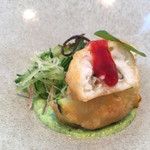 日本料理 TOBIUME - ◯かっぱの里◯
      ハモの天ぷら