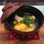 日本料理 TOBIUME - ◯星に願いを◯
      鯛、卵そうめん