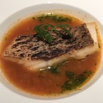 鉄板焼　錦 - 魚料理  真鯛