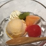 鉄板焼　錦 - デザート