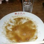 浪江名物元祖焼きそば 縄のれん - お皿