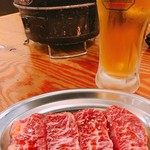 すっち - 国産上ハラミ&生ビール