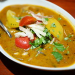 タンドールバル カマルプール - シーフードと夏野菜 冷やしカレー￥１３００