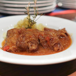 Bihotza - 子羊肉、チリンドロンソース　　