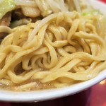 ラーメン二郎 - 麺