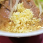 ラーメン二郎 - ニンニク多め