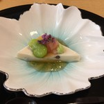 御料理 ひさまつ - 水無月豆腐