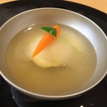 御料理 ひさまつ - 唐黍のしんじょ